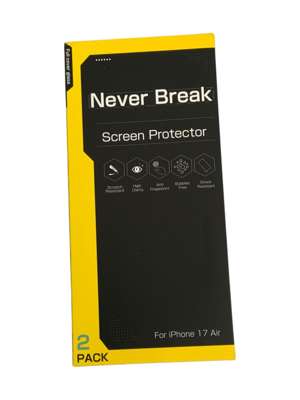 Zeniss Never Break Tempered Glass Screen Protector iPhone 17 Air
